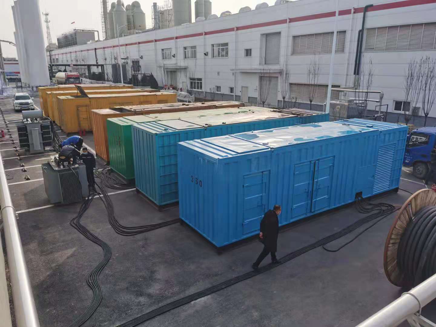 舒城出租发电机-柴油发电机组三相采用什么接法